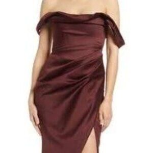 House of CB Rhoda Off the Shoulder Corset Dress